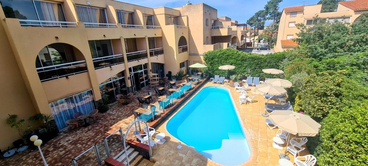 ארגלס-סור-מר Hotel Le Maritime מראה חיצוני תמונה