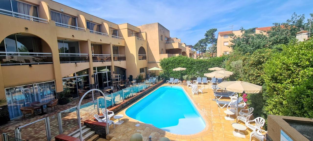 ארגלס-סור-מר Hotel Le Maritime מראה חיצוני תמונה