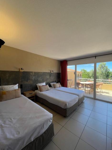 ארגלס-סור-מר Hotel Le Maritime מראה חיצוני תמונה